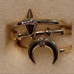 Stella & Dot Aurora Ring Set